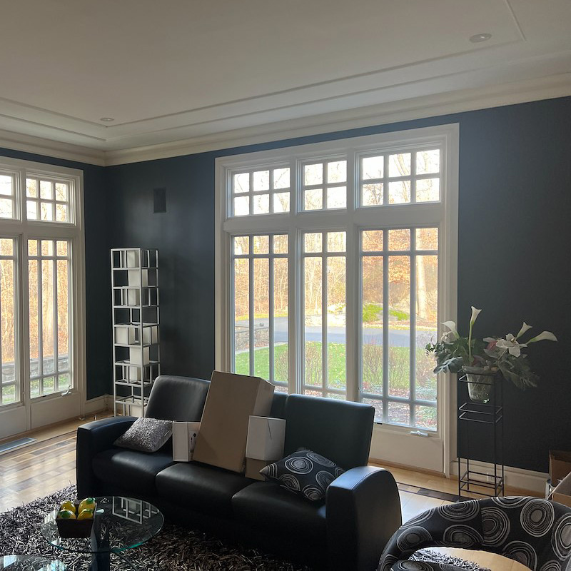 After painting